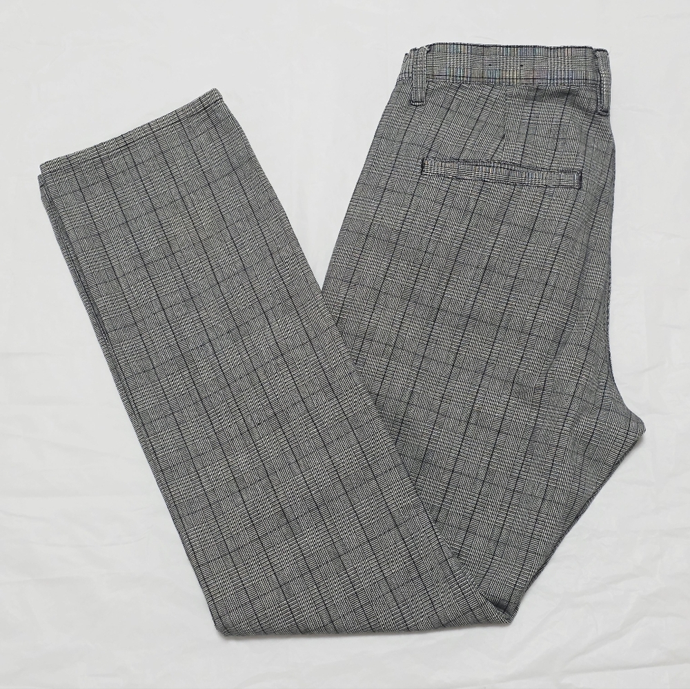 Empyre Black and Gray Checkered Men's Dress Pants